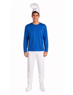 Costume Nain Bleu Taille L Neuf | Costumes pour Adultes Le Roi du Carnaval 2